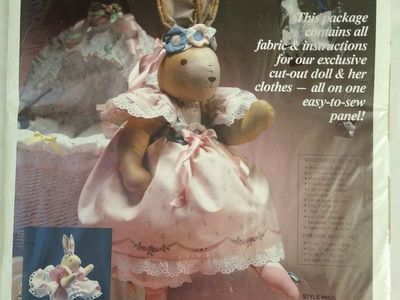 Ballerina Bunny Fabric Panel – Daisy Kingdom