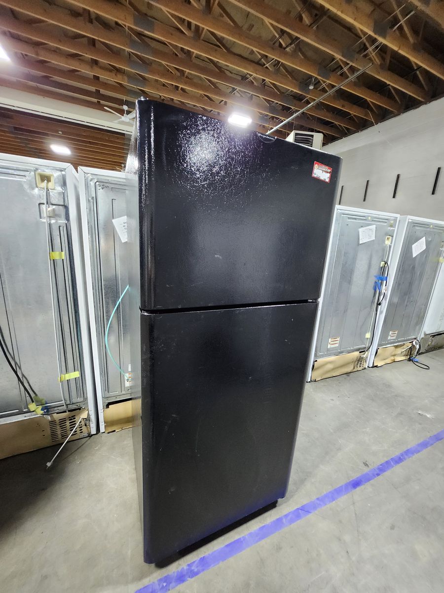 Black Frigidaire Top Freezer Refrigerator