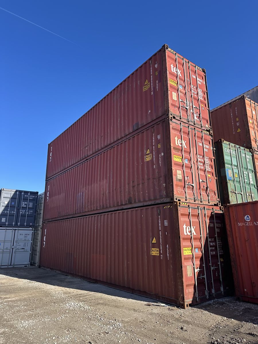 Shipping Containers New And Used 40S And 20S