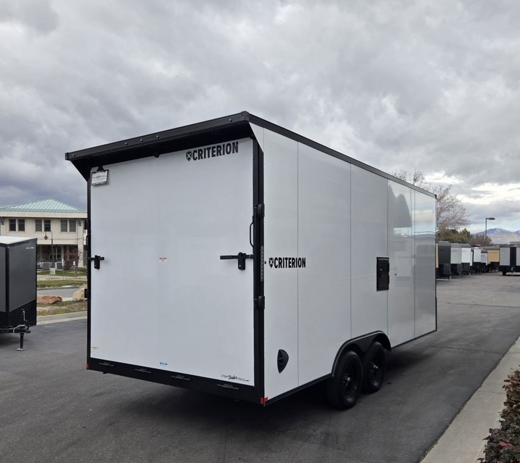 8x18 / 8.5x18 .080 Aluminum Exterior Enclosed Cargo Trailer Criterion 2026