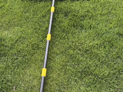 Lawn leveler rake.