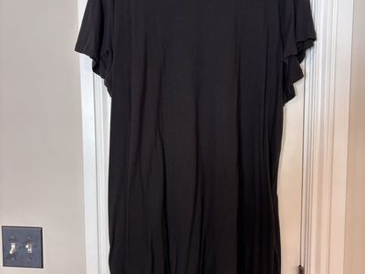 Darling Women’s 2X T-Shirt Dress w/Pockets.