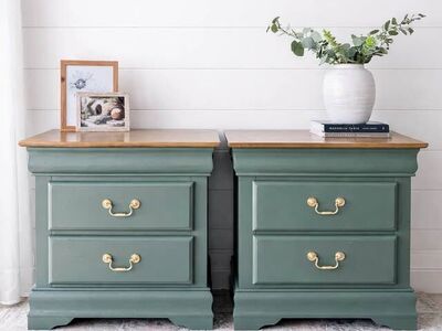 Modern Chic 2 Drawer Nightstands| Modern Nightstands | 2 Drawer Nightstands #2