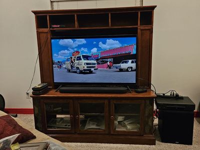 Wood Entertainment Center