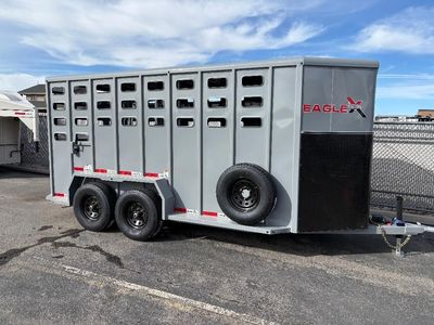 2026 Eagle X 16' Stock Trailer