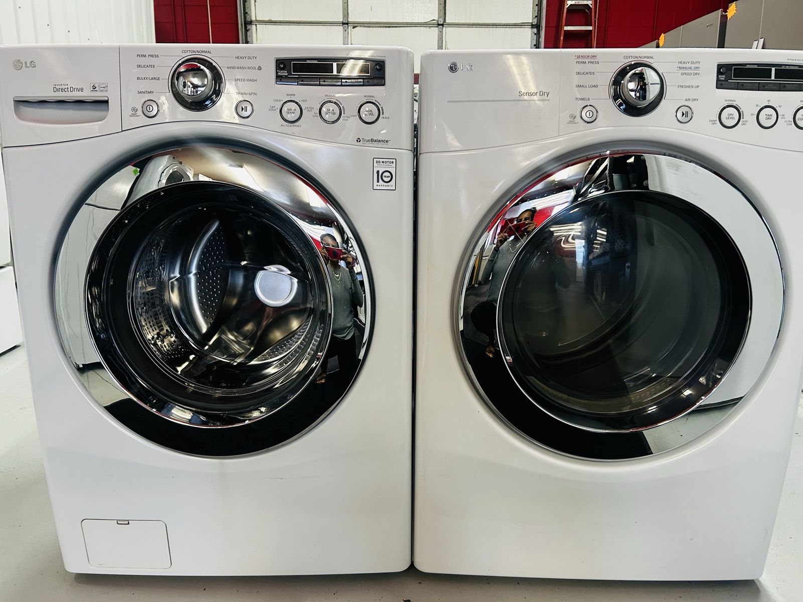 Lg Electric Front Load Set/Stackable