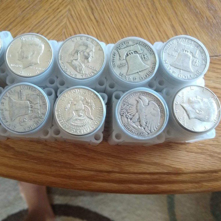90% silver coins