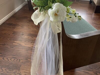 White Peony Flowers Bundles