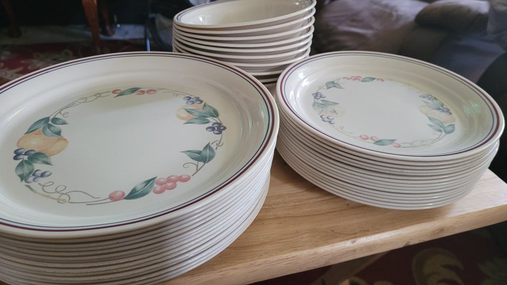Vintage Corelle "Abundance" Pattern Dishes