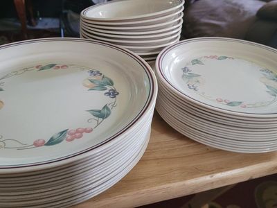 Vintage Corelle "Abundance" Pattern Dishes