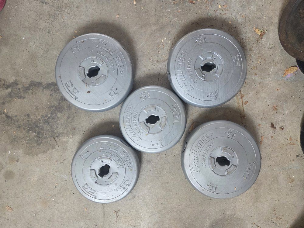 DP Challenger Orbatron Weight Plates Set (5 Plates Included)