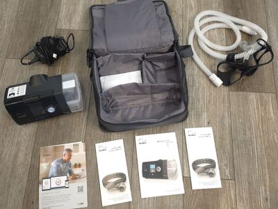 Resmed Airsense 10 Autoset CPAP Machine w/ Bag, Cord, Mask, Hose, Manuals