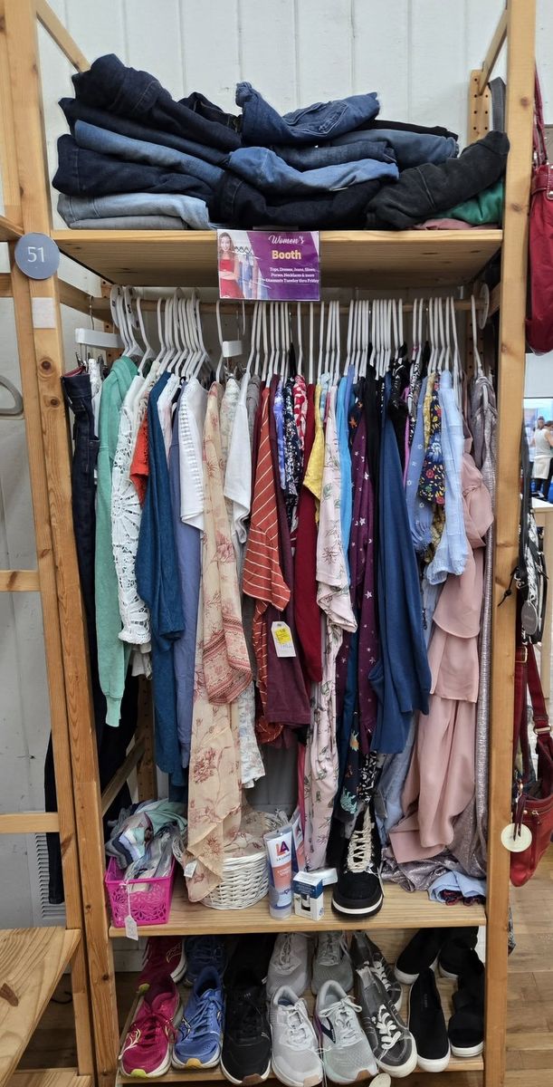 See Preloved Women’s Booth #51 & Home Booth #69 Spanish Fork