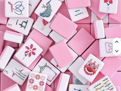 Brand new in packaging Knot Pink American Mahjong Set 160 Melamine Tiles with Travel Bag $150 cash/venmo in Draper