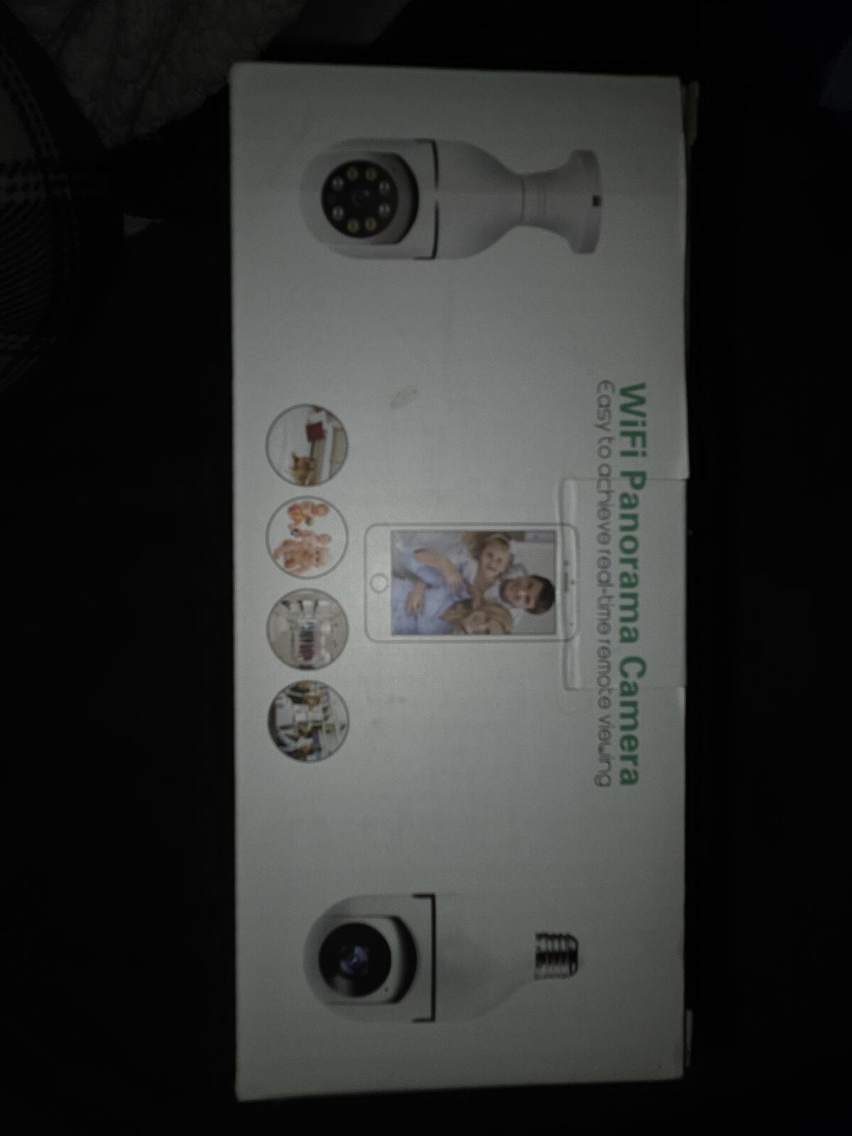 WIFI pano indoor/outdoor camera set $25