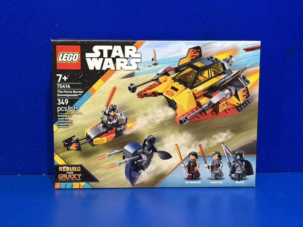 Lego Star Wars 75414 Force Burner Snowspeeder.