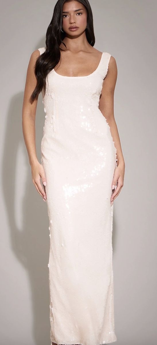 New Pretty Little Thing SEQUIN SLEEVELESS MAXI DRESS