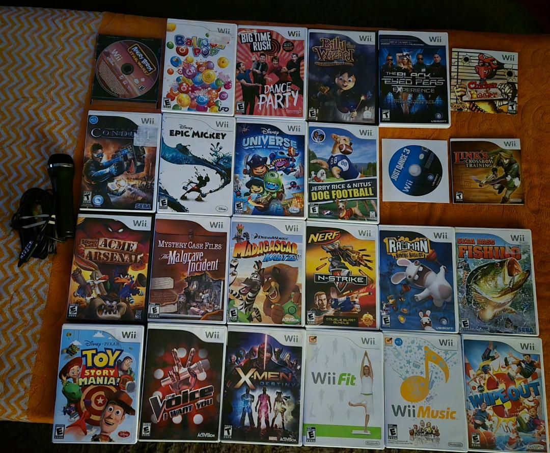 Nintendo Wii games $5 each including Lego Star Wars Complete! Trades considered!