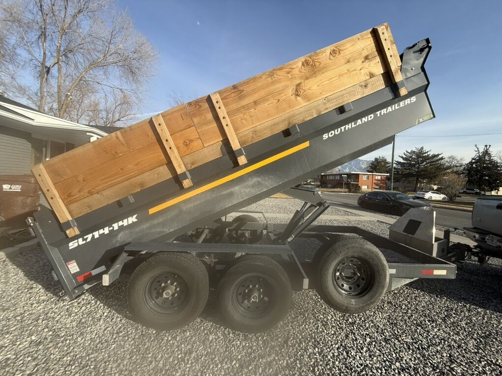 2025 7 x 14 Dump trailer