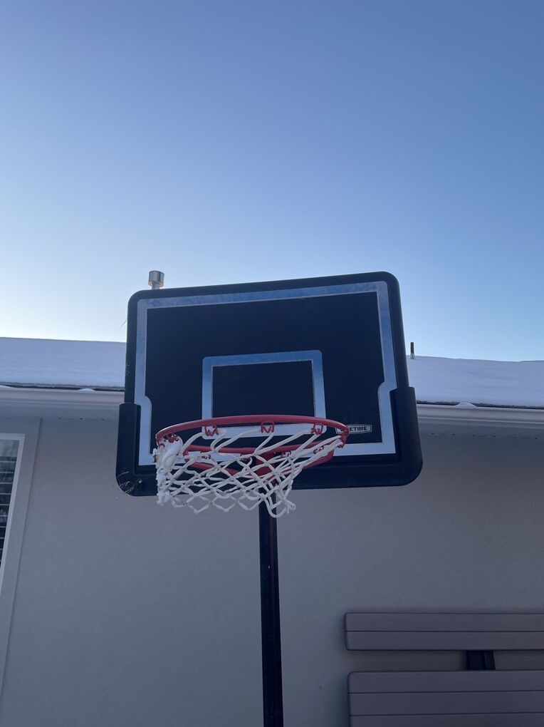 FREE Lifetime Basketball Hoop