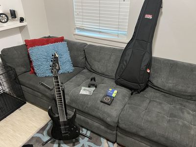 Cort X500 Neck-Through Electric Guitar with EMG Pickups & Gator Bag, $575 OBO
