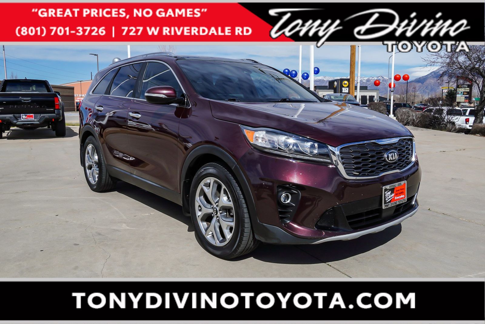 2019 KIA SORENTO EX Sport