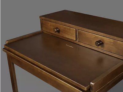 New in box, Solid Wood Home Office Computer Desk with Hutch, Pull-out tray
