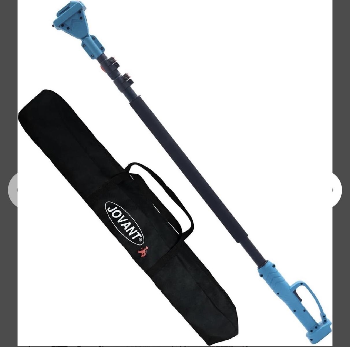 Jovant Cordless Telescopic Extension Pole for PTJ-COMB-001-C1 - Blue/Black, with Carry Bag