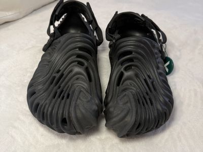 Unisex Crocs Pollex Clog by Salehe Bembury 'Sasquatch' Black Sandals Men's Size 7, Women’s Size 9New with Tags