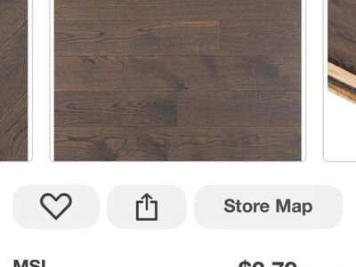 Flooring Artesia Lane Oak 3/8 In. Tx7in.