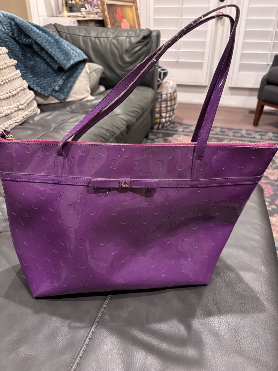 Kate Spade Purple Patent Purse! 