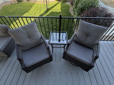 Outdoor patio set
