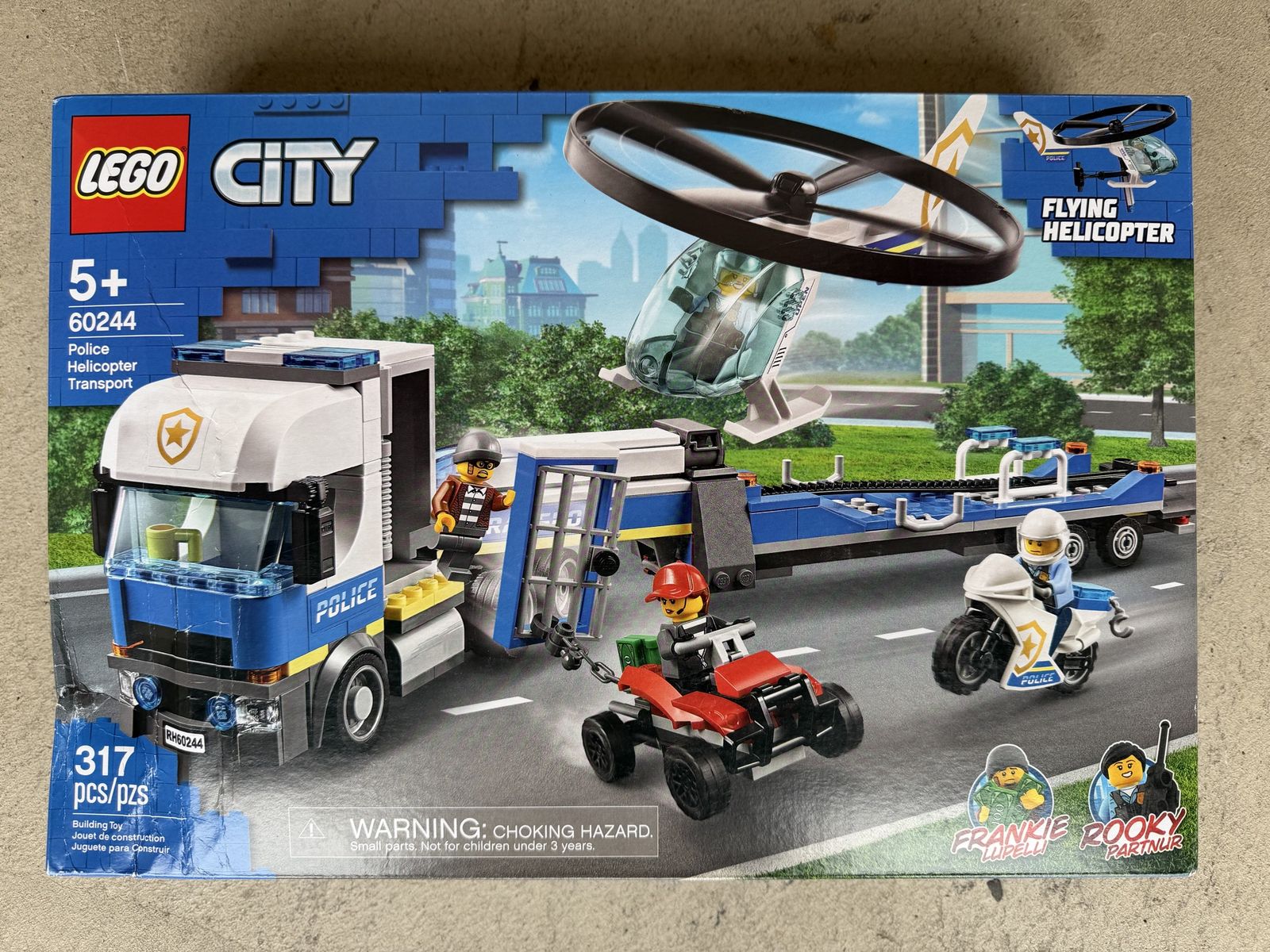 LEGO City Police Helicopter Transport 60244