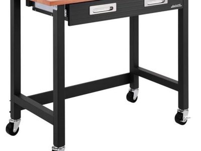 Seville Classics Wood Top Workbench 48