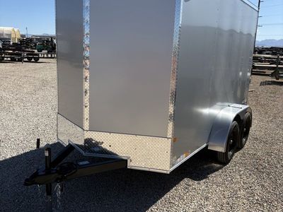 6x12 Haulmark Passport DELUXE Enclosed Cargo Trailer - 7'0" Interior - 7K GVWR - .080 PolyCor