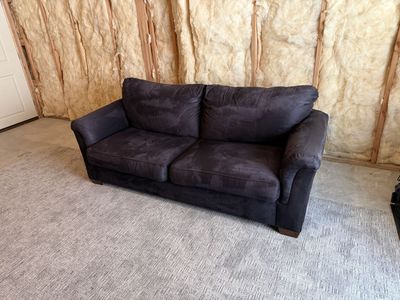 Navy Blue Sleeper Sofa / Pull-Out Couch
