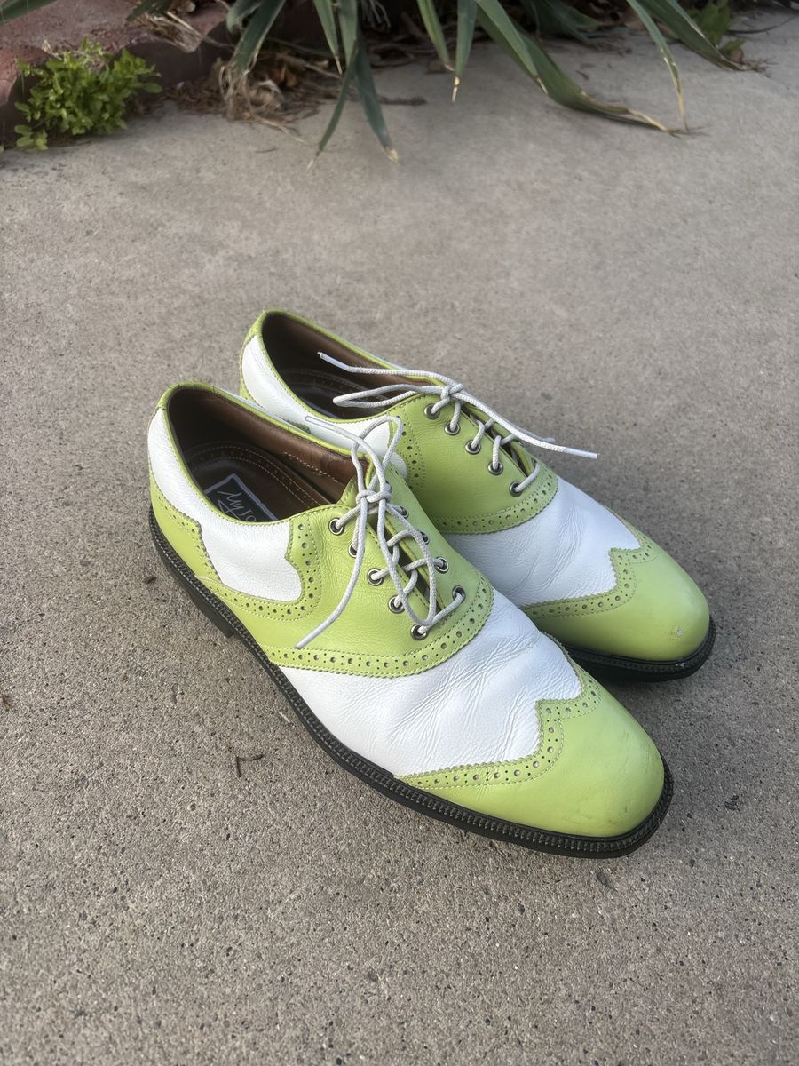 FootJoy MyJoys Golf Shoes Size 10 – Custom Green/W