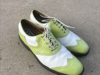 FootJoy MyJoys Golf Shoes Size 10 – Custom Green/W