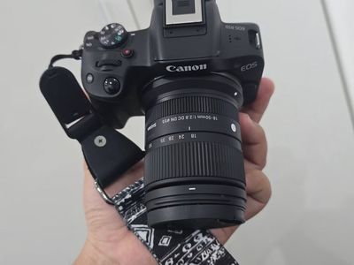 R50, sigma 18-50mm, rf85mm