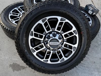 Brand new 2026 ford f250 platinum plus wheels and tires
