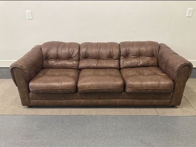 3 seater leather couch