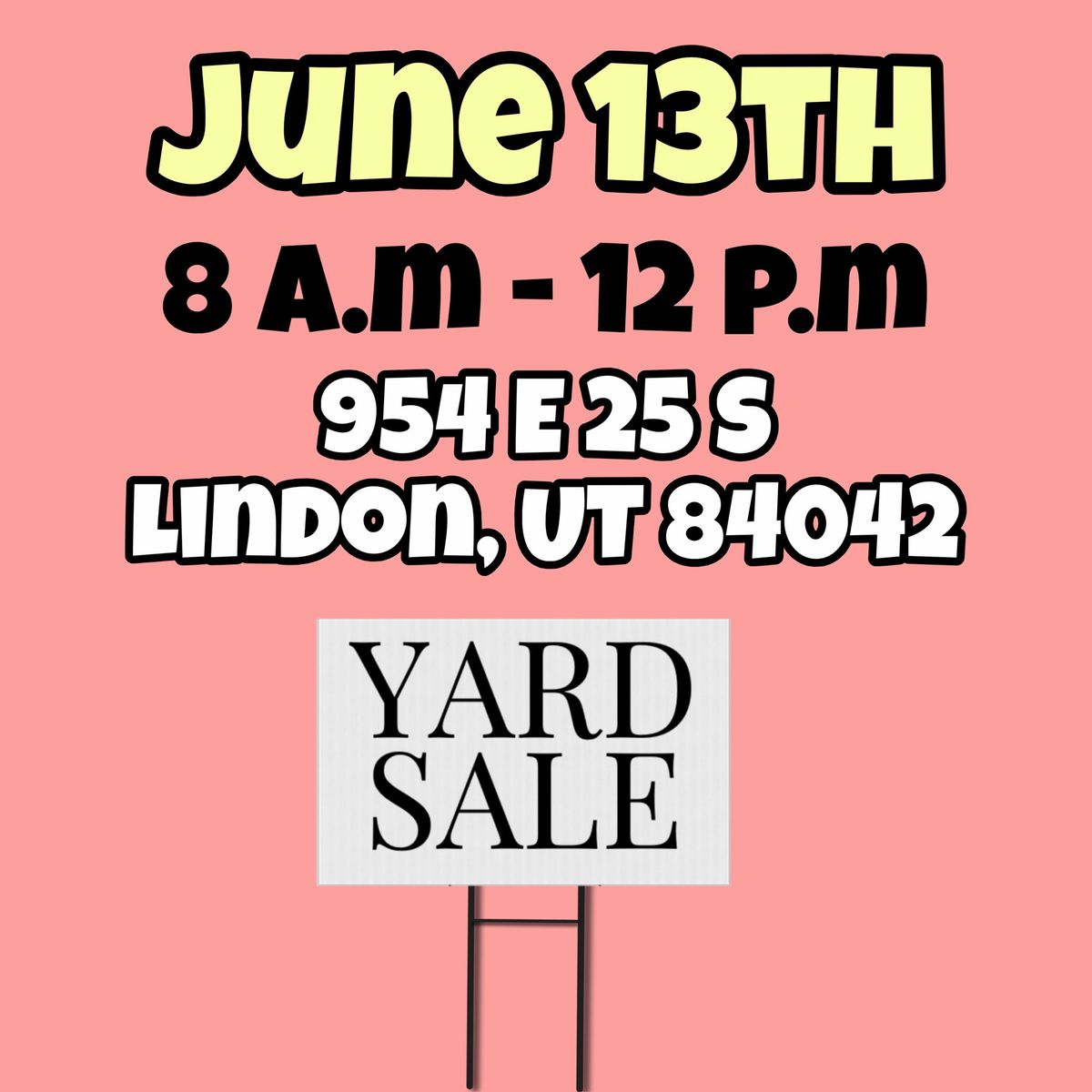 Yard Sale