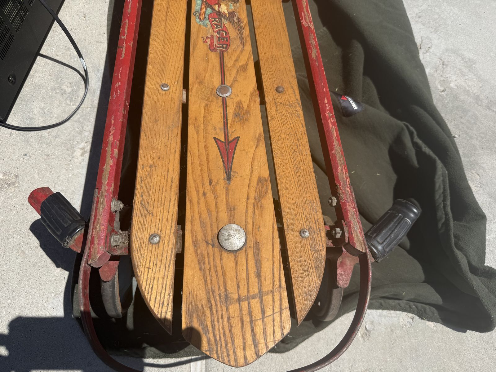 Antique flexy flyer