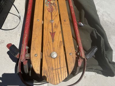 Antique flexy flyer