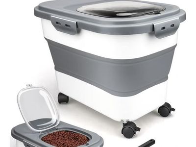 10-20 Lb Sealed Dog Food Container