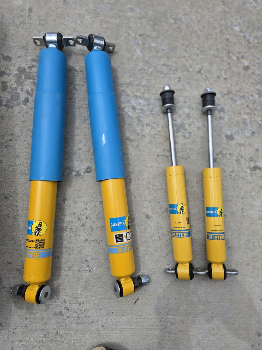 Chevelle shocks bilstein A body