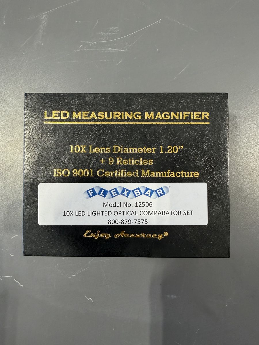 iGAGING 10X LED Lighted Pocket Optical Comparator Set