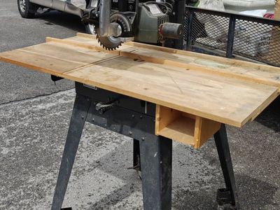 Sears Craftsman 10" Radial Arm Saw 2.5 HP - Vintage Woodworking Power Tool