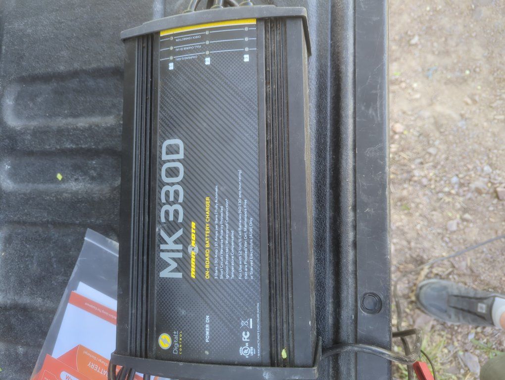 3 Bank 30 Amp onboard charger