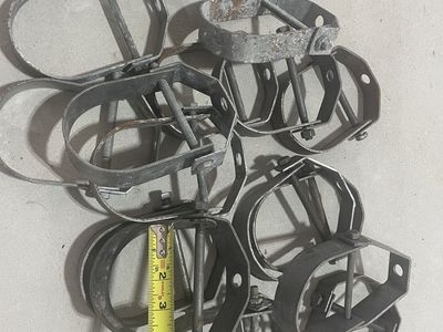 3 1/2” clevis hangers (18)